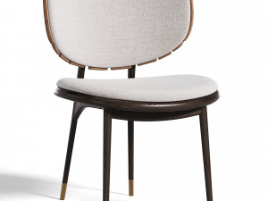 Uchiwa Chair by Alma de Luce 3D Model