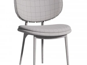 Uchiwa Chair by Alma de Luce 3D Model