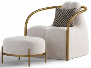 VALIAR ARMCHAIR 3D 模型