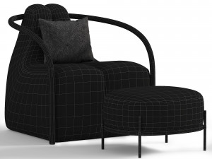 VALIAR ARMCHAIR 3D 模型