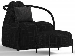 VALIAR ARMCHAIR 3D Model