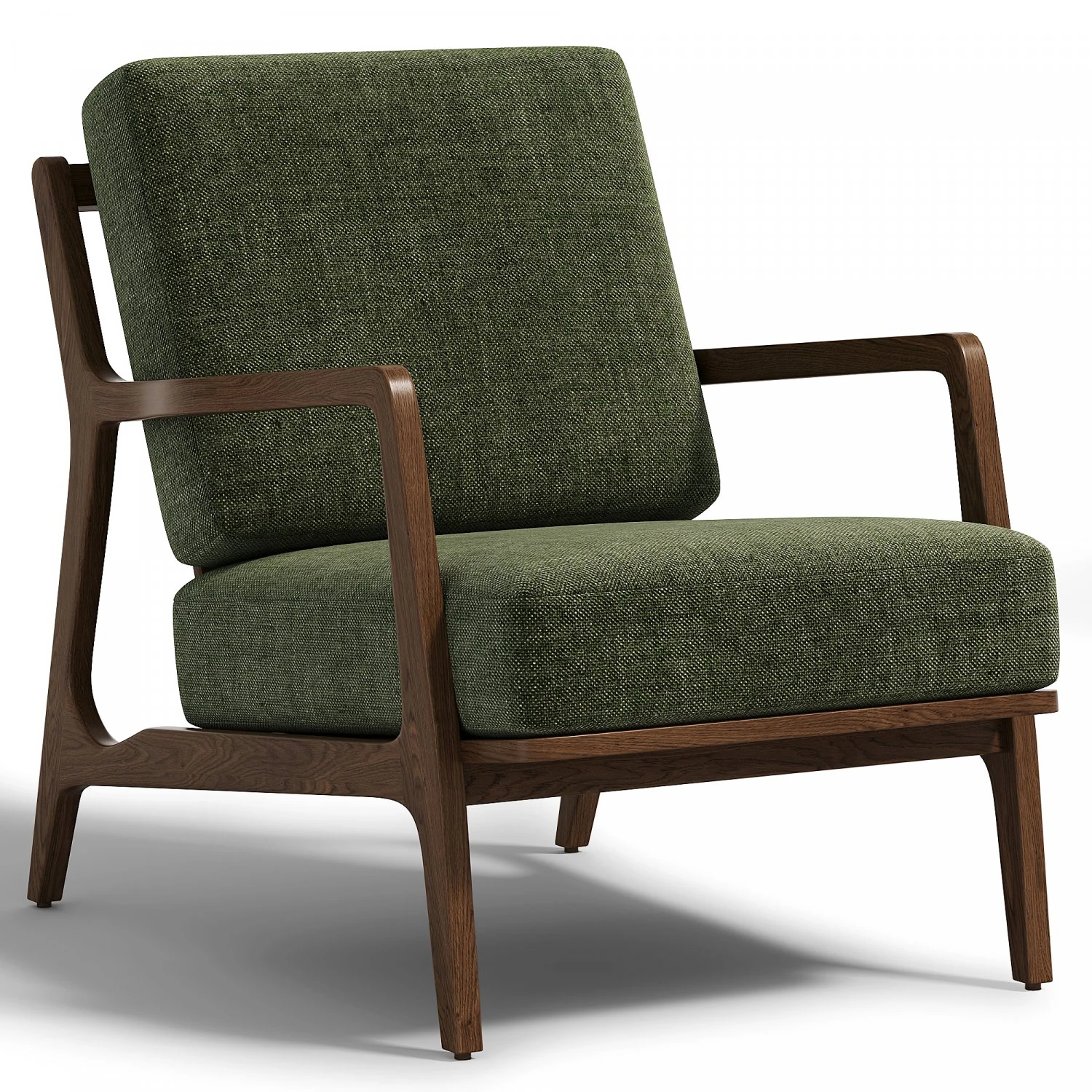 Verity Lounge Chair 3D Model .c4d .max .obj .3ds .fbx .stl .blend 