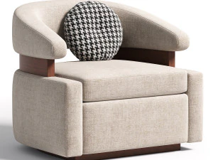 Sill&oacute;n club Vienna Way Modelo 3D