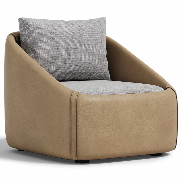 Armchair Ditre Italia Bend Modèle 3D .c4d .max .obj .3ds .fbx .stl .blend 