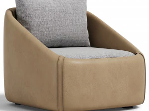 Kursi Berlengan Ditre Italia Bend Model 3D