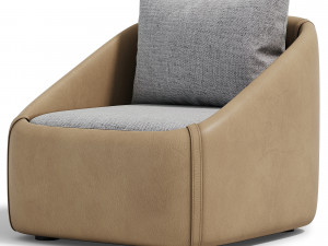 Armchair Ditre Italia Bend Modèle 3D