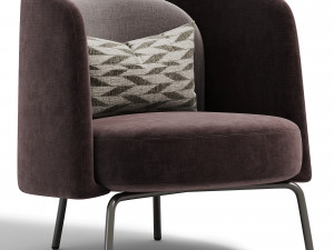 Armchair Ditre Italia Lucia Modelo 3D