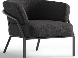 आर्मचेयर नानी 035122 3D मॉडल