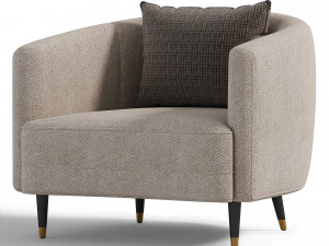 Leykvud Armchair 3D Model
