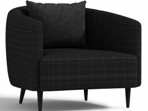 Leykvud Armchair 3D 模型