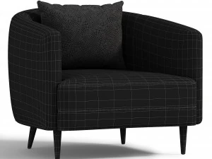 Leykvud Armchair 3D Model