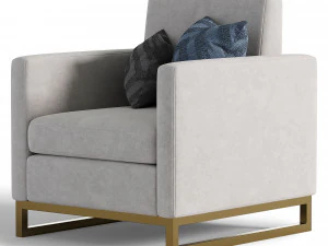 Armchair Michigan 3D Model