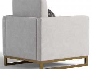 Armchair Michigan 3D मॉडल