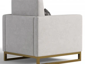 Armchair Michigan 3D Model