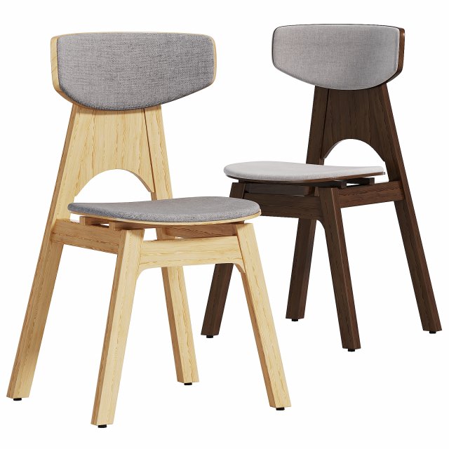 Chair Gustav by Tivoli 3D Модель .c4d .max .obj .3ds .fbx .stl .blend 
