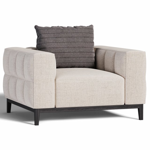 Armchair Cameron 3Dモデル .c4d .max .obj .3ds .fbx .stl .blend