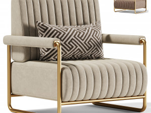 Valley Armchair 3D Model