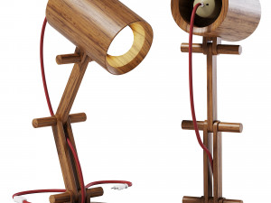 7185 Bamboo Lamp 3D-Modell