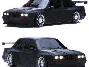 Coupo e30 tuning 3D मॉडल