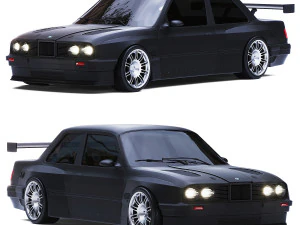 Sintonia coupo e30 Modello 3D