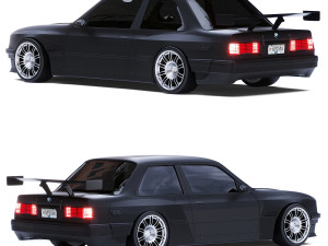 Coupo e30 tuning Modèle 3D