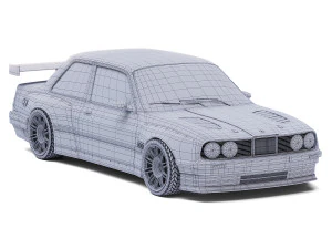 Coupo e30 tuning 3D Model