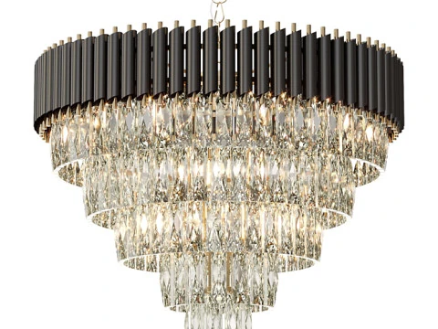 Lampadario di lusso per interni Modello 3D