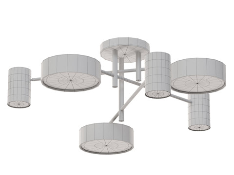 TECHNUM LED SHORT Modelo 3D