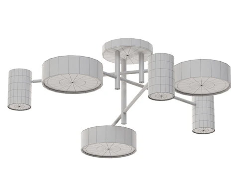 TECHNUM LED SHORT 3D Model