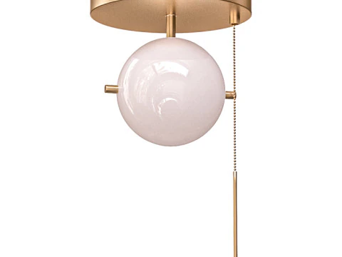 Montage encastr&eacute; pour signal Modèle 3D