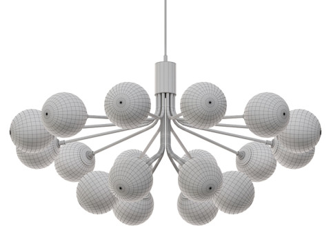 BerriesChandelier Model 3D