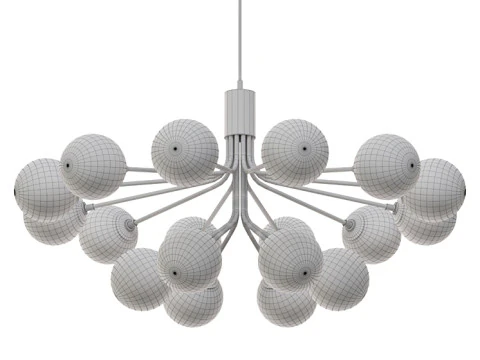 BerriesChandelier 3D Model