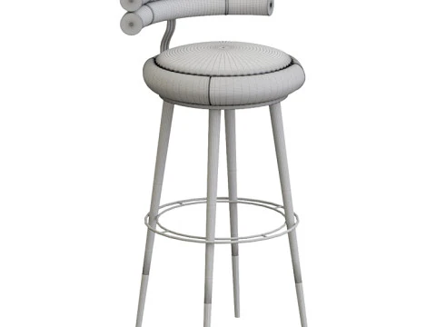 Betsi bar chair 3D Model