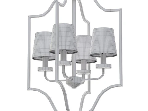 Lantern Angular 3D Model