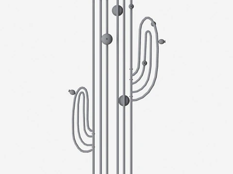 Cactus 3D Model