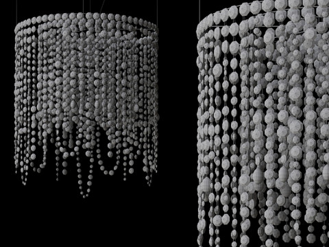 Chandelier Imperio Deco VE 893 S9 Masiero 3D Model