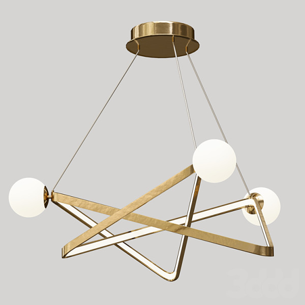 DINING ROOM CHANDELIER 3D Model .c4d .max .obj .3ds .fbx .stl .blend