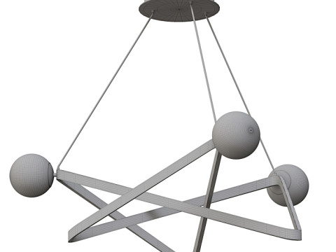 DINING ROOM CHANDELIER 3D Model