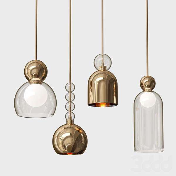 MemoriaPendants Model 3D .c4d .max .obj .3ds .fbx .stl .blend 