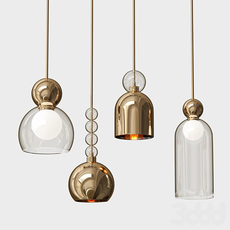 MemoriaPendants 3D Model .c4d .max .obj .3ds .fbx .stl .blend