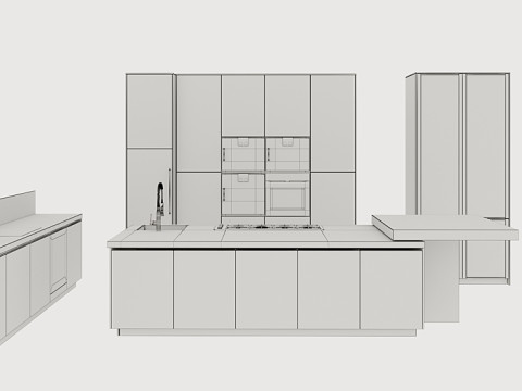 Poliformkitchen 3D मॉडल
