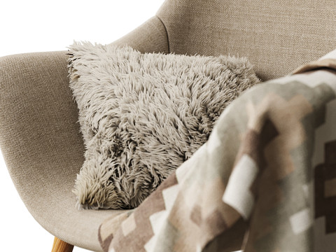 Swoonloungechair 3D Модель