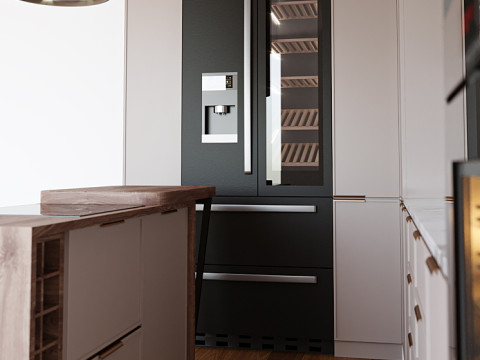 रसोईआधुनिक 3D मॉडल