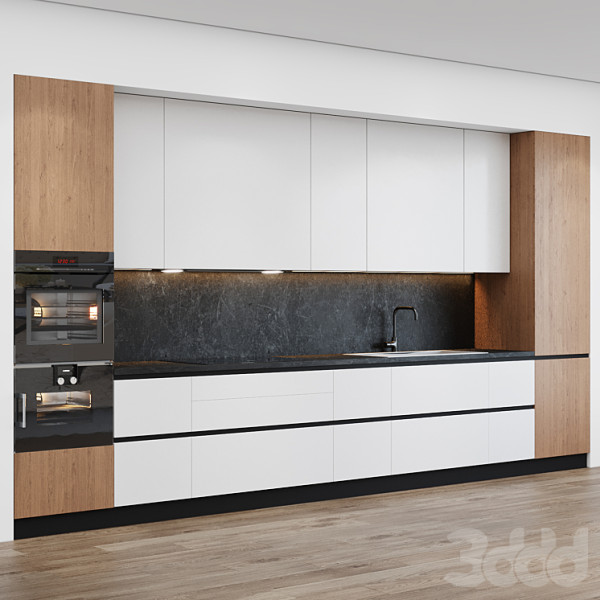 Kitchen07 Model 3D .c4d .max .obj .3ds .fbx .stl .blend