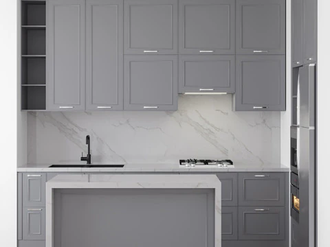 Кухня09 3D Модель