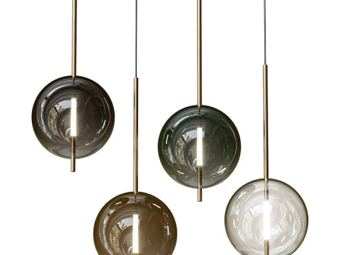 कैंडिंस्की पेंडेंट लैंप 3D मॉडल