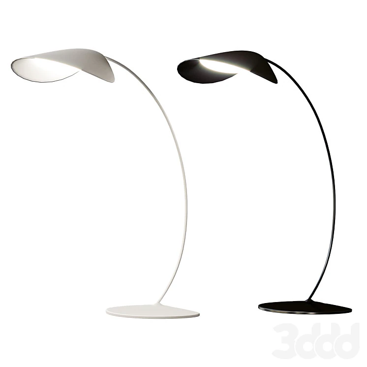 DePadovaCircleFloorLamp 3D Model .c4d .max .obj .3ds .fbx .stl .blend 