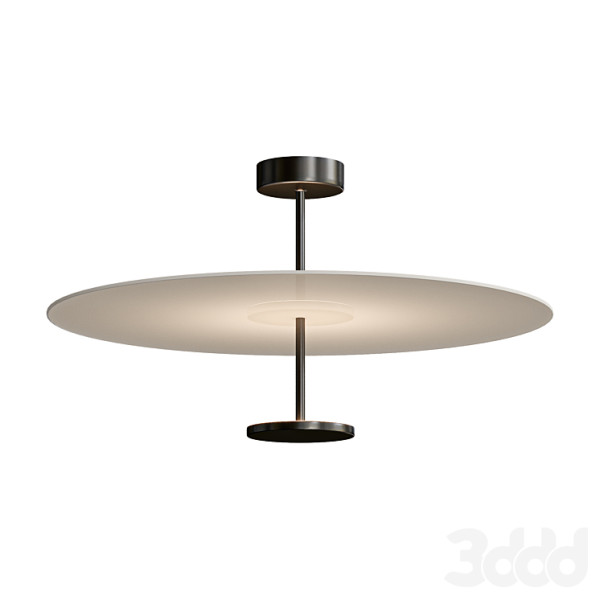 VibiaFlat5926LedMetalCeilingLamp 3D Model .c4d .max .obj .3ds .fbx .stl .blend
