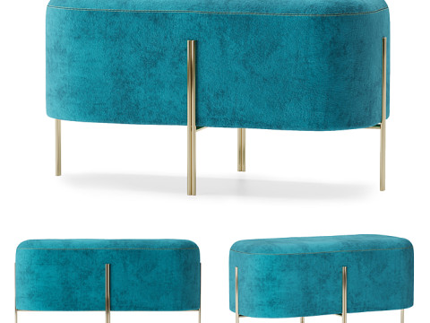 Pouf Modelo 3D