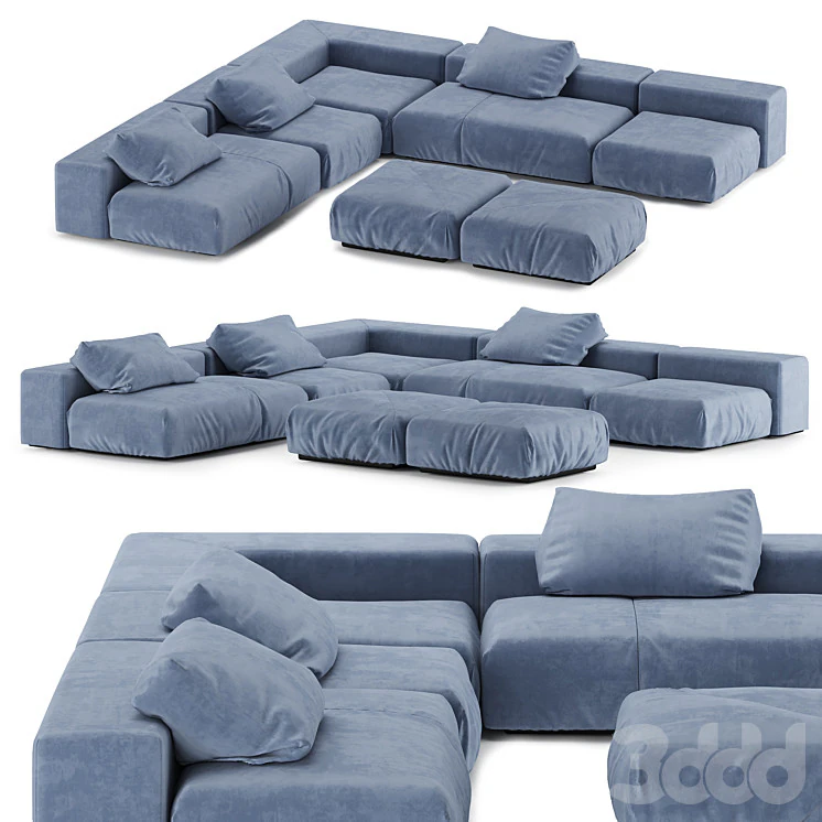 Modular 3D Model .c4d .max .obj .3ds .fbx .stl .blend 